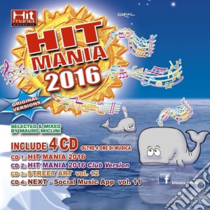 Hit Mania 2016 (4 Cd+Rivista) cd musicale di Walkman