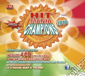 Hit Mania Champions 2016 / Various (4 Cd) cd musicale di Artisti Vari