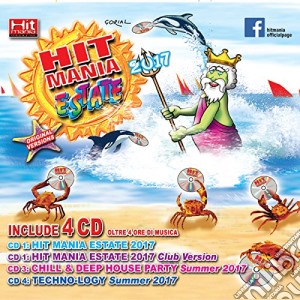 Hit Mania Estate 2017 / Various (4 Cd) cd musicale