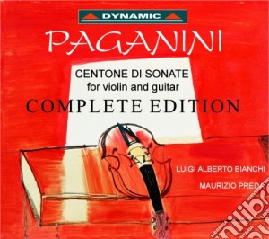 Niccolo' Paganini - Centone Di Sonate For Violin An Piano (3 Cd) cd musicale di Paganini