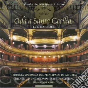 Georg Friedrich Handel - Ode For St. Cecilia's Day cd musicale di Haendel Georg Friede