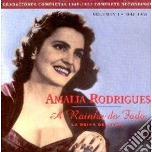 Amalia Rodrigues - A Rainha Do Fado Vol.1 cd musicale di RODRIGUES AMALIA