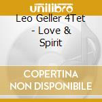 Leo Geller 4Tet - Love & Spirit cd