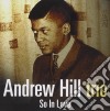 Andrew Hill Trio - So In Love cd