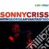 Sonny Criss & George Arvanitas Trio - Live In Italy cd