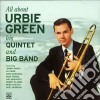 Urbie Green - His Quintet & Big Band cd