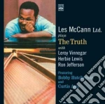 Les Mccann - Plays The Truth cd