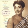 Carmen Mcrae - Carmen For Cool / Mad About The Man cd