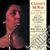 Carmen Mcrae - Sings Lover Man cd