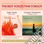 Janet Blair / Claudia Thompson - Flame Out! / Goodbye To Love cd
