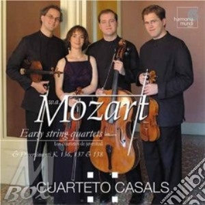 Quartetti Milanesi E Viennesi, K 80; Div cd musicale di Wolfgang Amadeus Mozart