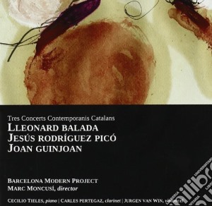 Tres Concerts Contemporanis Catalans: Guinjoan, Pico', Balada cd musicale di Columna Musica
