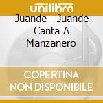 Juande - Juande Canta A Manzanero cd