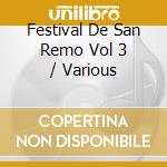Festival De San Remo Vol 3 / Various cd