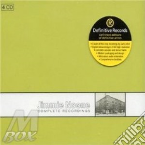 Complete recordings - noone jimmie cofanetti cd musicale di Jimmie noone (4 cd)
