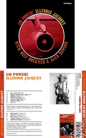 Illinois Jacquet - Go Power! cd musicale di ILLINOIS JACQUET