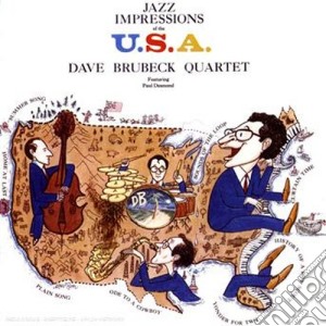 Dave Brubeck - Jazz Impressions Of The U.s.a. cd musicale di Brubeck dave quartet