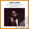 John Lewis - Improvised Meditations & Excursions cd