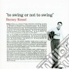 Barney Kessel - To Swing Or Not To Swing cd