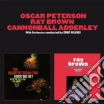 Peterson / Brown / Adderley - Bursting Out / The All Star Band cd