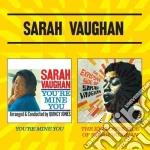 Sarah Vaughan - You're Mine You / The Explosive Side Of Sarah Vaughan cd