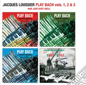 Jacques Loussier - Play Bach Vols. 1 2 & 3 (2 Cd) cd musicale di Jacques Loussier