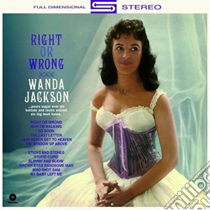 (LP Vinile) Wanda Jackson - Right Or Wrong lp vinile di Wanda Jackson