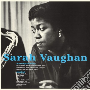 (LP Vinile) Sarah Vaughan - Sarah Vaughan With Clifford Brown (Ltd Ed Transparent Blue Vinyl) lp vinile di Sarah Vaughan