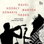 Marc Paquin / Orfilia Saiz Vega - Duos For Violin & Cello cd