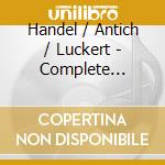 Handel / Antich / Luckert - Complete Recorder Sonatas cd