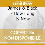 James & Black - How Long Is Now cd musicale di James & Black