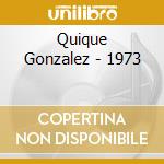 Quique Gonzalez - 1973 cd