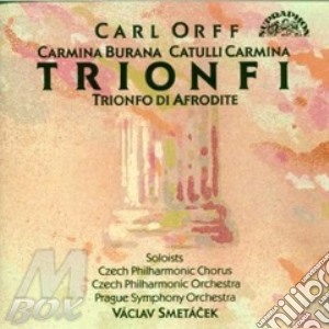 Trionfi: carmina burana, catulli carmina cd musicale di Orff