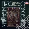 Mannheim Flute Concertos: Frantisek Xaver Richter, Karel Stamic / Various cd