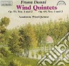 Franz Danzi - Quintetto X Fiati N.1 E 2 Op.56, N.1 E 2 Op.68 cd