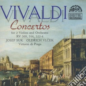 Antonio Vivaldi - Concerto X 2 Vl,orchestra E Basso Continuo Rv 509, Rv 514, Rv 522, Rv 523, Rv 52 cd musicale di Antonio Vivaldi