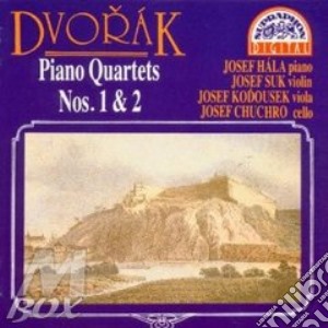 Quartetto x pf e archi n.1 op.23, n.2 op cd musicale di Dvorak