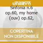 Sinfonia n.6 op.60, my home (ouv) op.62, cd musicale di Dvorak