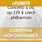 Concerto x vlc op.129 $ czech philharmon cd musicale di Schumann