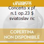 Concerto x pf n.1 op.23 $ sviatoslav ric cd musicale di Tchaikovsky