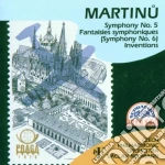 Bohuslav Martinu - Symphony No.5, N.6 (fantasie Sinfoniche) , Invenzioni- Neumann Vaclav cd