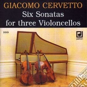 Giacobbe Basevi Cervetto - Six Sonatas For Three Violoncellos cd musicale