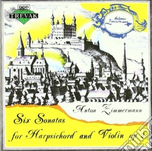 Bernd Alois Zimmermann - Sonata X Clav E Vl N.1 > N.6 Op.2 cd musicale di ZIMMERMANN BERND ALO