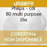 Philips - cdr 80 multi purpose 16x cd