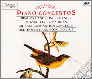 Philarmonia Slavonica - Great Piano Concertos Vol.2: Mozart, Brahms, Beethoven (3 Cd) cd musicale di Johannes Brahms