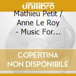 Mathieu Petit / Anne Le Roy - Music For Bass And Harp: Bottesini / Faure / Massenet cd