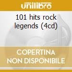 101 hits rock legends (4cd) cd