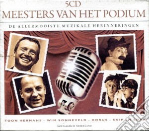Meesters Van Het Podium: De Allermooiste Muzikale Herinneringen (5 Cd) cd musicale