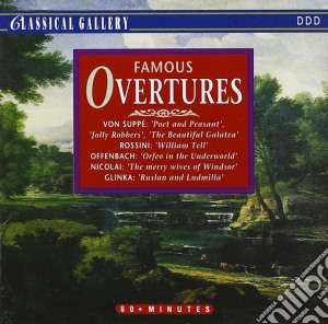 Famous Overtures / Various cd musicale