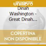Dinah Washington - Great Dinah Washington cd